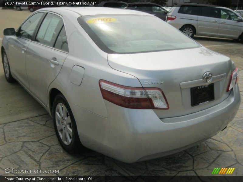 Titanium Metallic / Ash 2007 Toyota Camry Hybrid