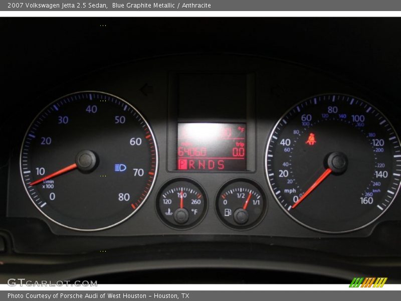 Blue Graphite Metallic / Anthracite 2007 Volkswagen Jetta 2.5 Sedan