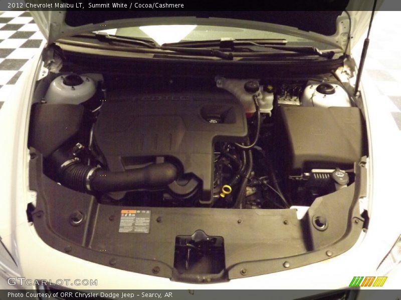 Summit White / Cocoa/Cashmere 2012 Chevrolet Malibu LT