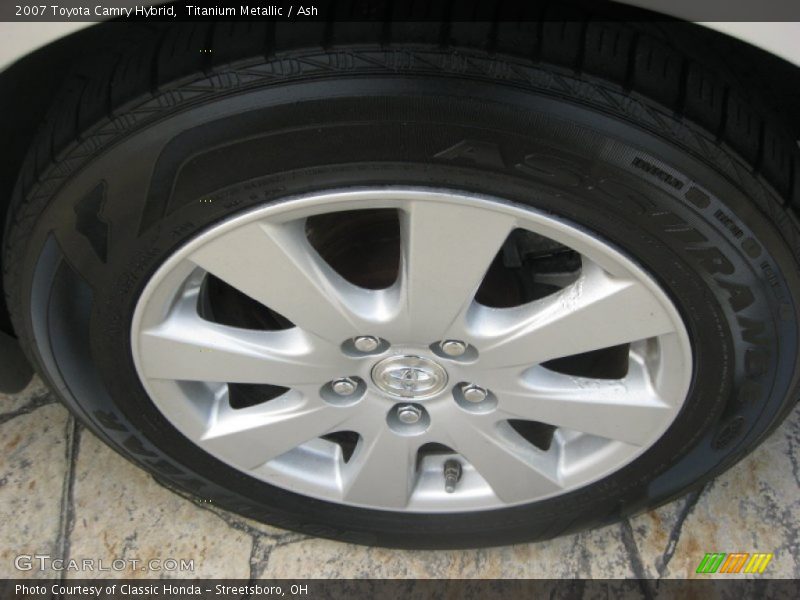 Titanium Metallic / Ash 2007 Toyota Camry Hybrid