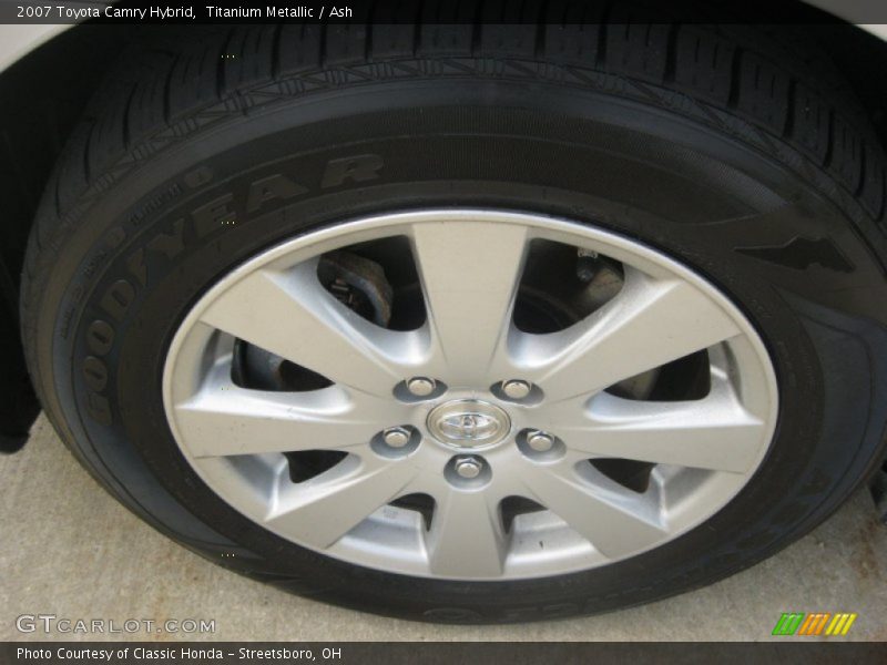 Titanium Metallic / Ash 2007 Toyota Camry Hybrid