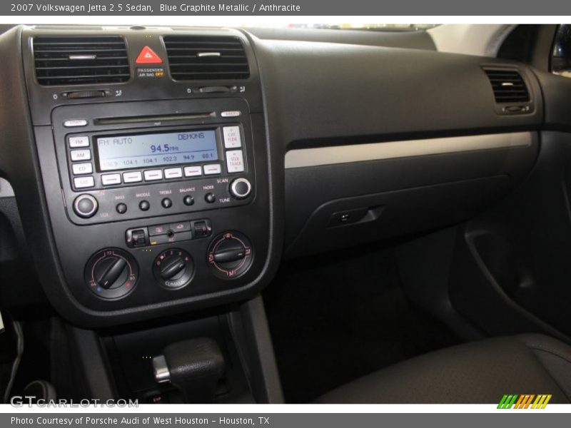 Blue Graphite Metallic / Anthracite 2007 Volkswagen Jetta 2.5 Sedan