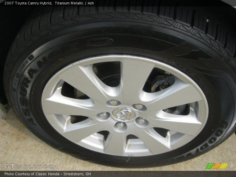 Titanium Metallic / Ash 2007 Toyota Camry Hybrid