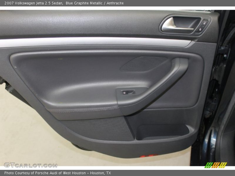 Blue Graphite Metallic / Anthracite 2007 Volkswagen Jetta 2.5 Sedan