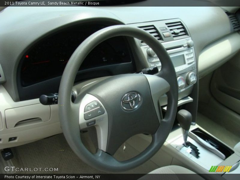 Sandy Beach Metallic / Bisque 2011 Toyota Camry LE