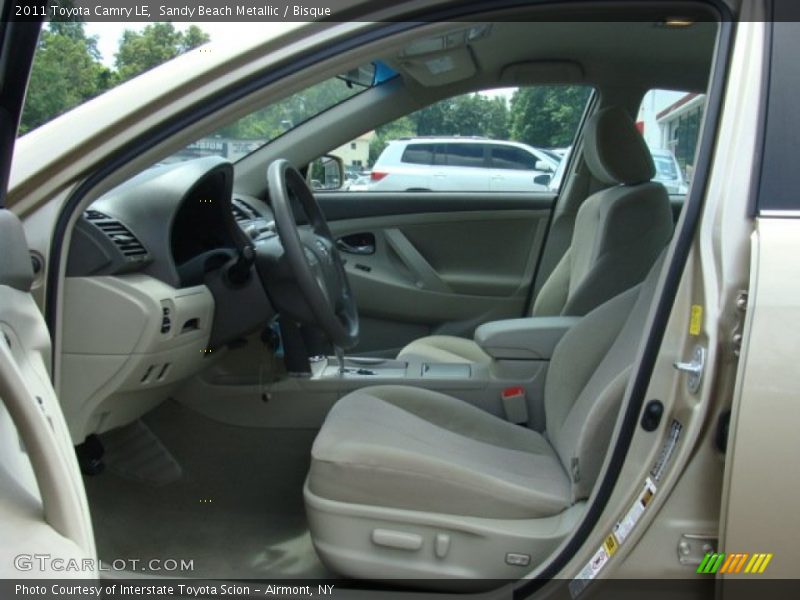 Sandy Beach Metallic / Bisque 2011 Toyota Camry LE