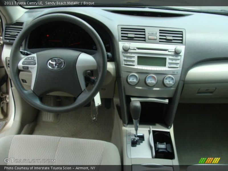 Sandy Beach Metallic / Bisque 2011 Toyota Camry LE