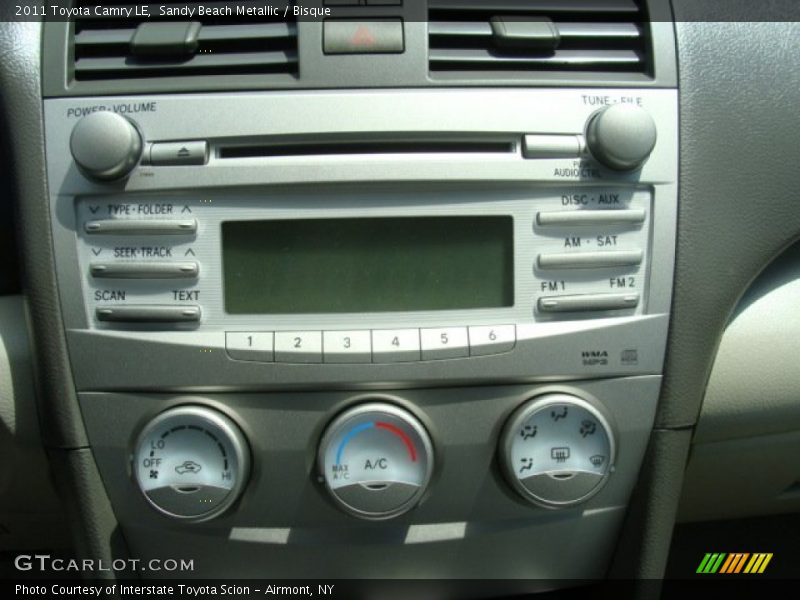 Sandy Beach Metallic / Bisque 2011 Toyota Camry LE