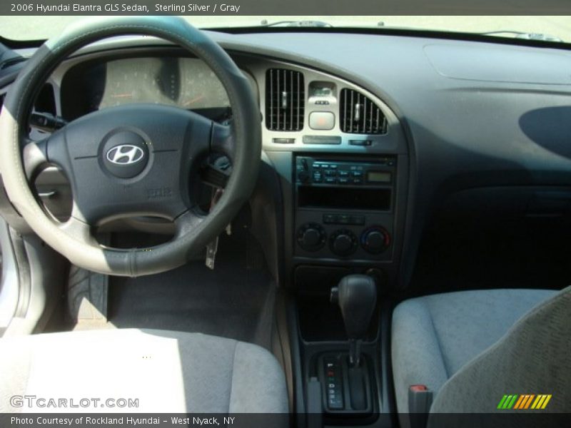 Sterling Silver / Gray 2006 Hyundai Elantra GLS Sedan