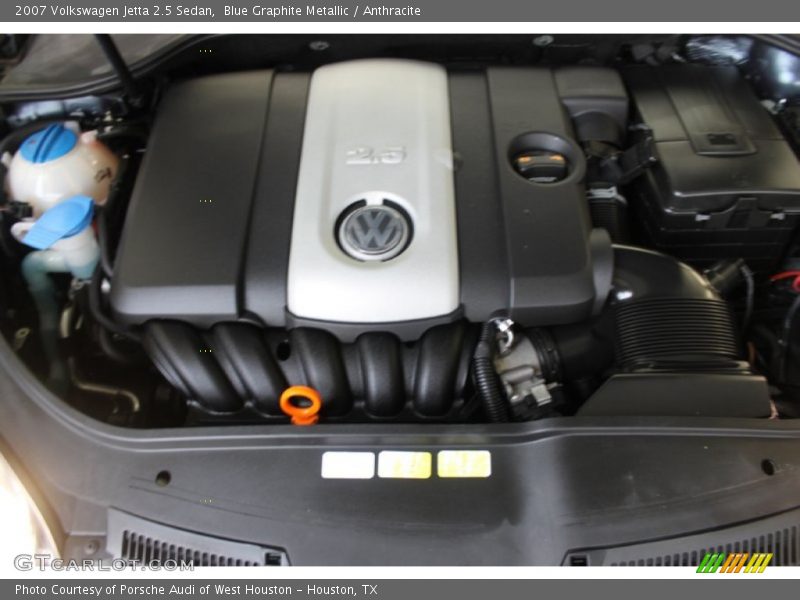 Blue Graphite Metallic / Anthracite 2007 Volkswagen Jetta 2.5 Sedan