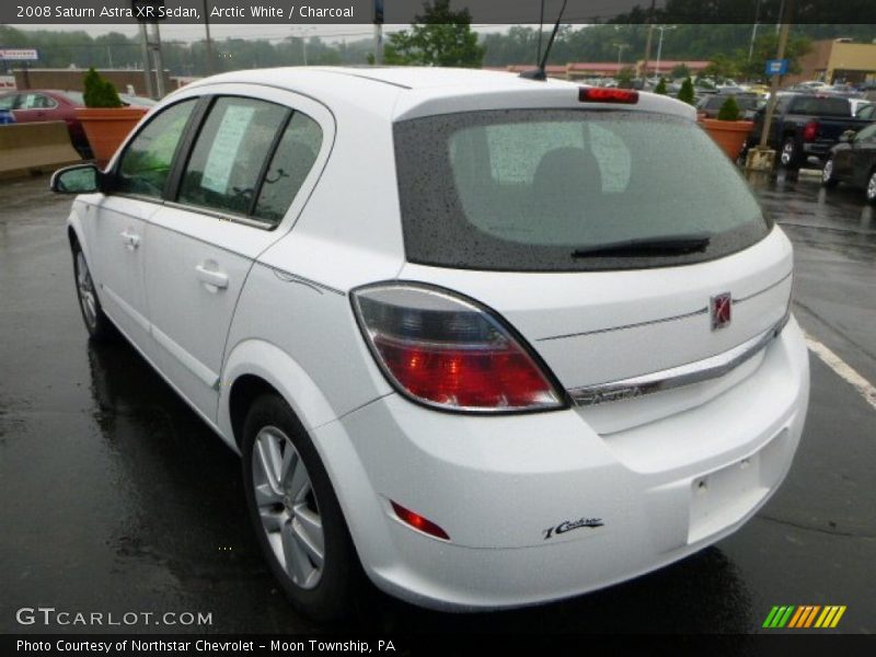 Arctic White / Charcoal 2008 Saturn Astra XR Sedan
