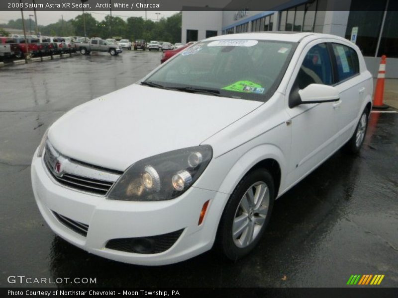 Arctic White / Charcoal 2008 Saturn Astra XR Sedan