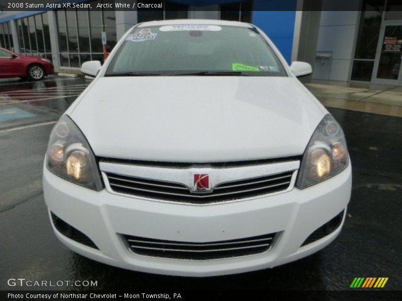 Arctic White / Charcoal 2008 Saturn Astra XR Sedan