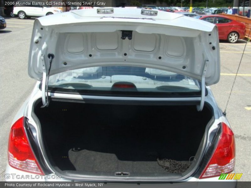 Sterling Silver / Gray 2006 Hyundai Elantra GLS Sedan