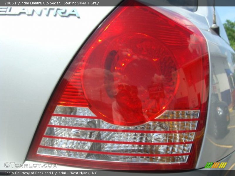 Sterling Silver / Gray 2006 Hyundai Elantra GLS Sedan