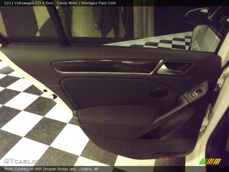 Candy White / Interlagos Plaid Cloth 2011 Volkswagen GTI 4 Door