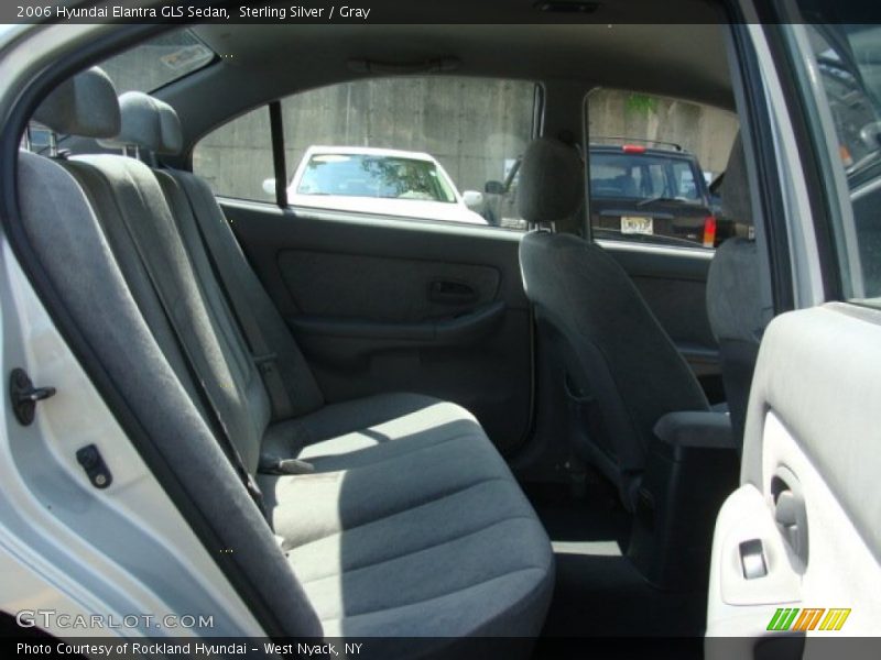 Sterling Silver / Gray 2006 Hyundai Elantra GLS Sedan