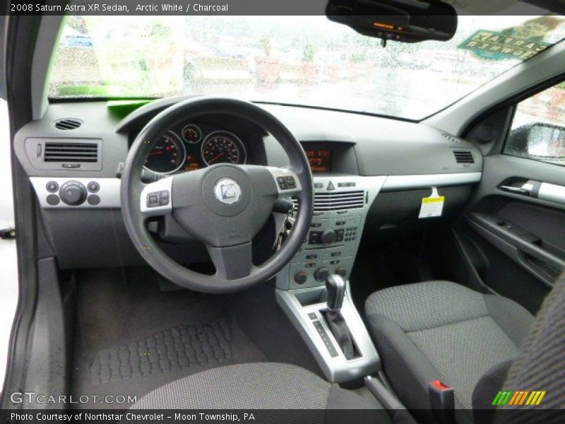 Arctic White / Charcoal 2008 Saturn Astra XR Sedan