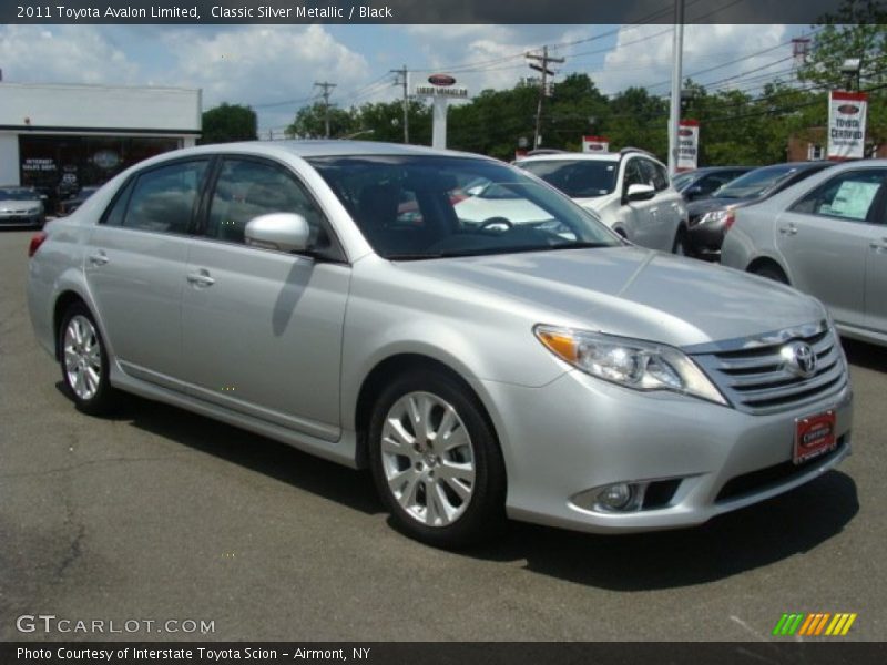 Classic Silver Metallic / Black 2011 Toyota Avalon Limited