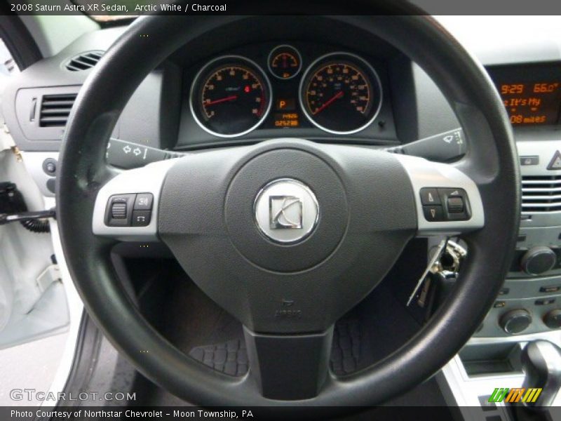 Arctic White / Charcoal 2008 Saturn Astra XR Sedan