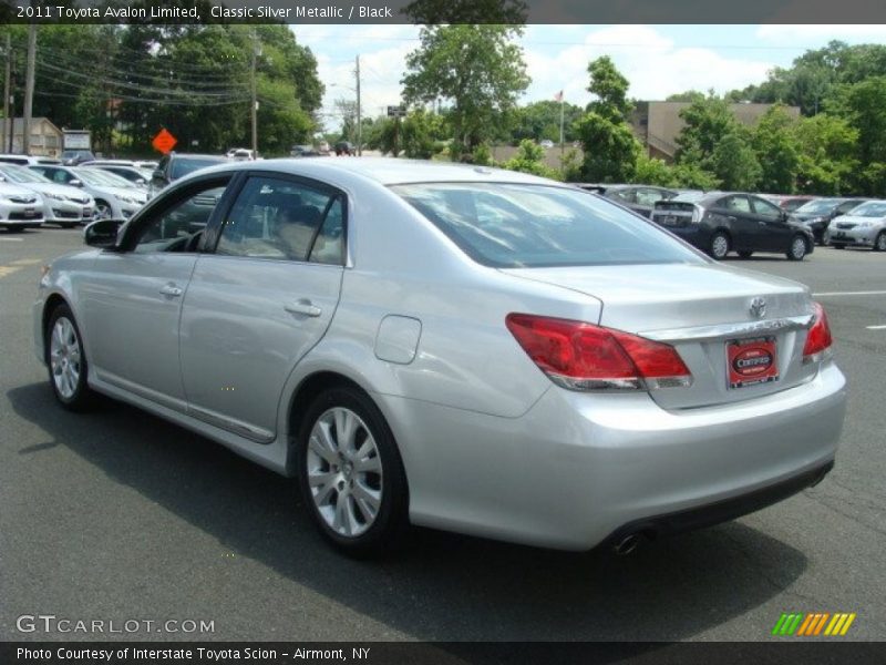 Classic Silver Metallic / Black 2011 Toyota Avalon Limited