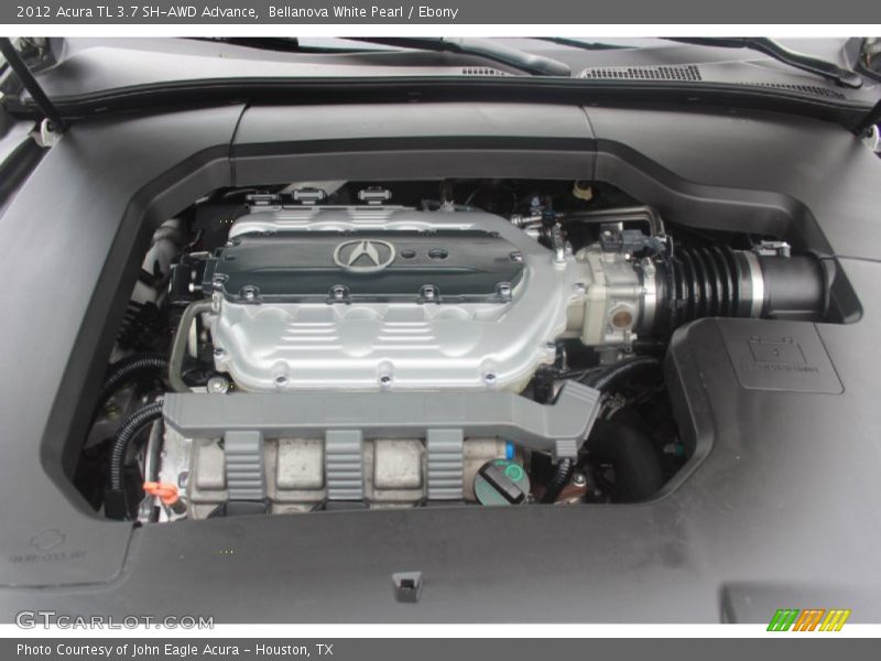 Bellanova White Pearl / Ebony 2012 Acura TL 3.7 SH-AWD Advance