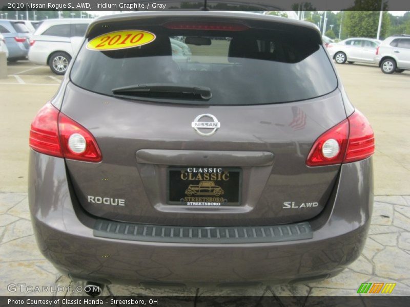 Iridium Graphite / Gray 2010 Nissan Rogue SL AWD