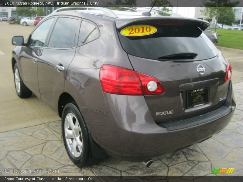 Iridium Graphite / Gray 2010 Nissan Rogue SL AWD