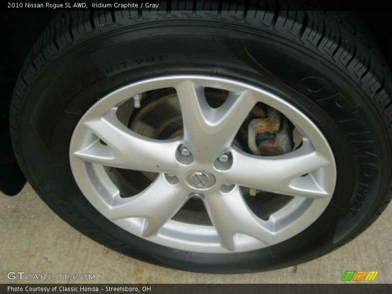 Iridium Graphite / Gray 2010 Nissan Rogue SL AWD