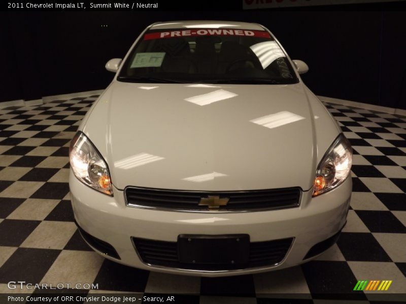 Summit White / Neutral 2011 Chevrolet Impala LT