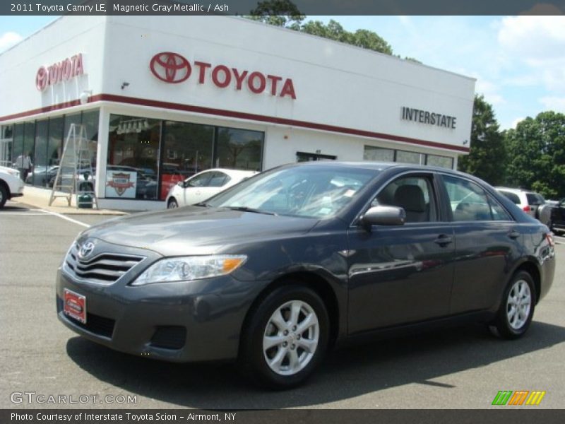 Magnetic Gray Metallic / Ash 2011 Toyota Camry LE