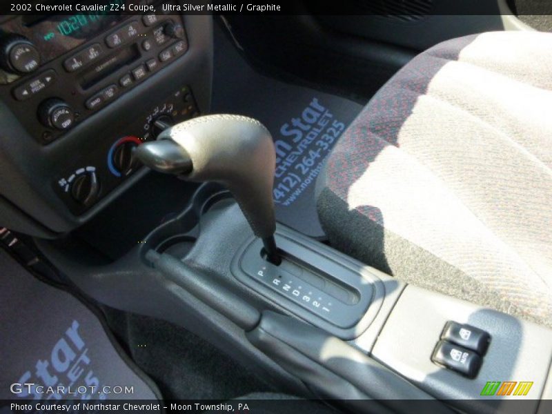 Ultra Silver Metallic / Graphite 2002 Chevrolet Cavalier Z24 Coupe