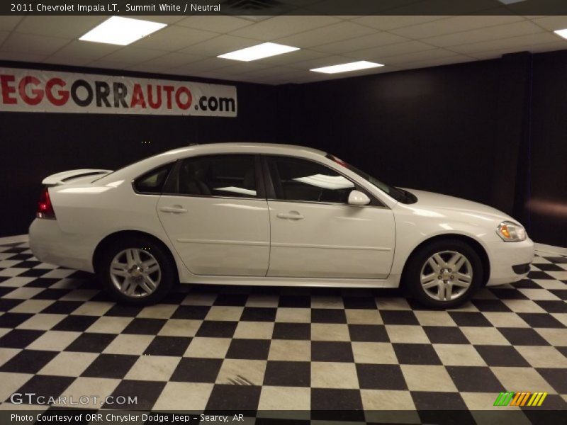Summit White / Neutral 2011 Chevrolet Impala LT