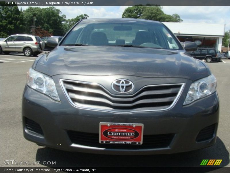 Magnetic Gray Metallic / Ash 2011 Toyota Camry LE