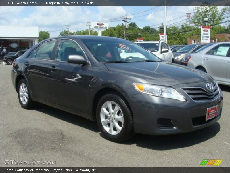 Magnetic Gray Metallic / Ash 2011 Toyota Camry LE