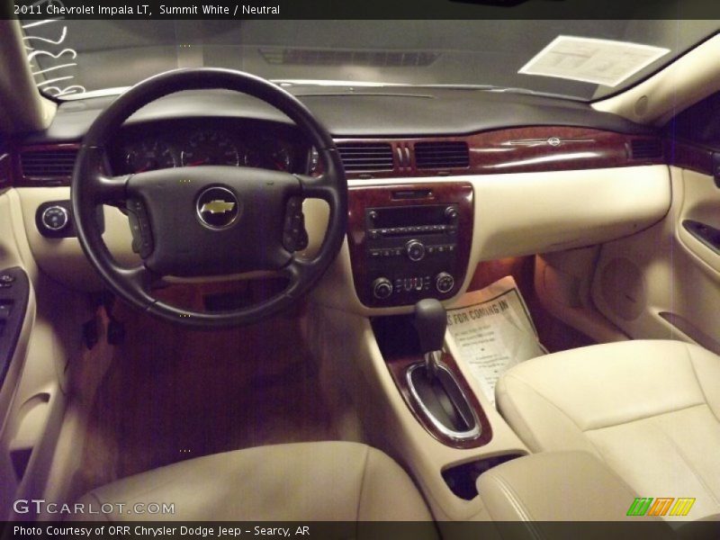 Summit White / Neutral 2011 Chevrolet Impala LT