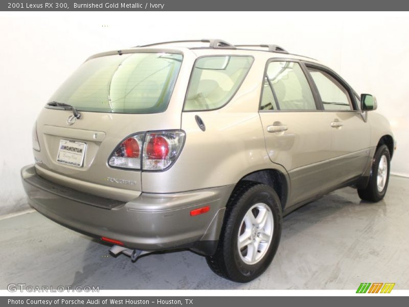 Burnished Gold Metallic / Ivory 2001 Lexus RX 300