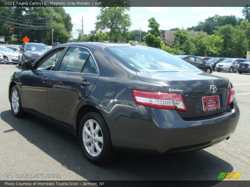 Magnetic Gray Metallic / Ash 2011 Toyota Camry LE