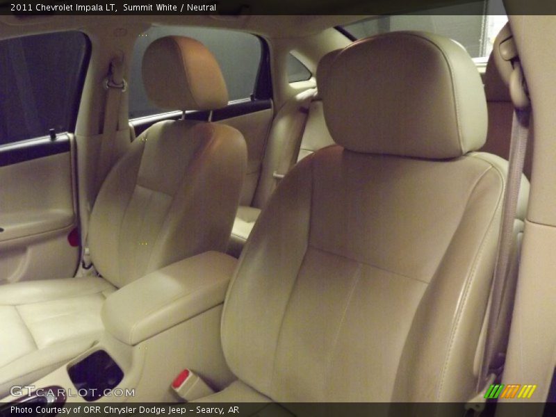 Summit White / Neutral 2011 Chevrolet Impala LT
