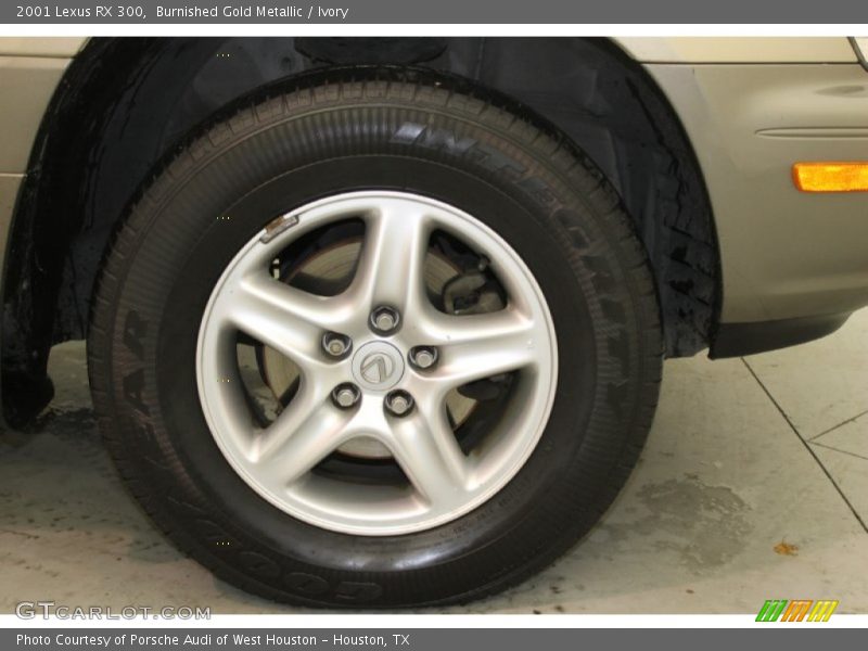 Burnished Gold Metallic / Ivory 2001 Lexus RX 300