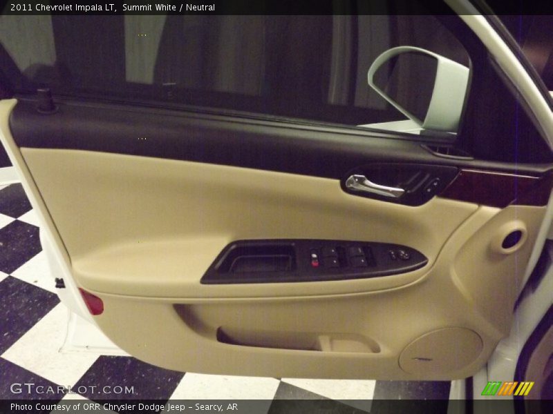 Summit White / Neutral 2011 Chevrolet Impala LT