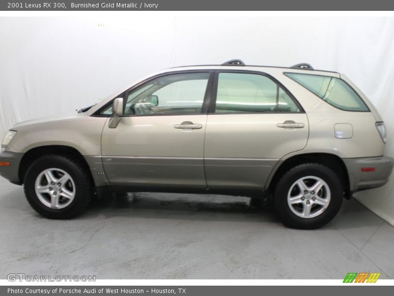 Burnished Gold Metallic / Ivory 2001 Lexus RX 300