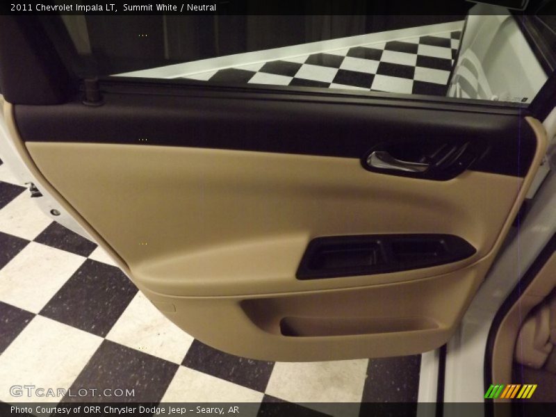 Summit White / Neutral 2011 Chevrolet Impala LT