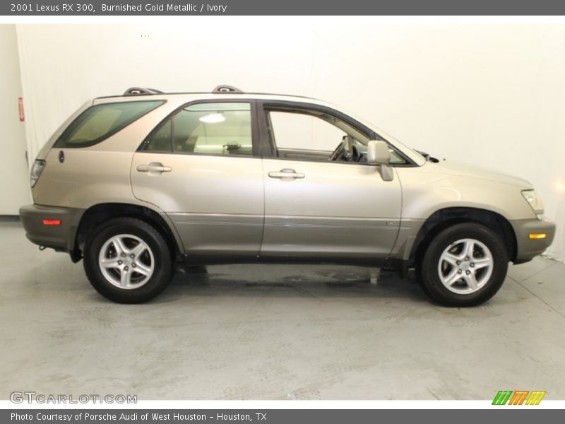 Burnished Gold Metallic / Ivory 2001 Lexus RX 300