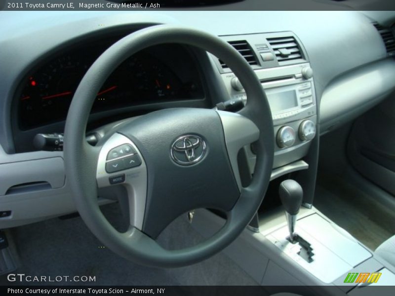 Magnetic Gray Metallic / Ash 2011 Toyota Camry LE