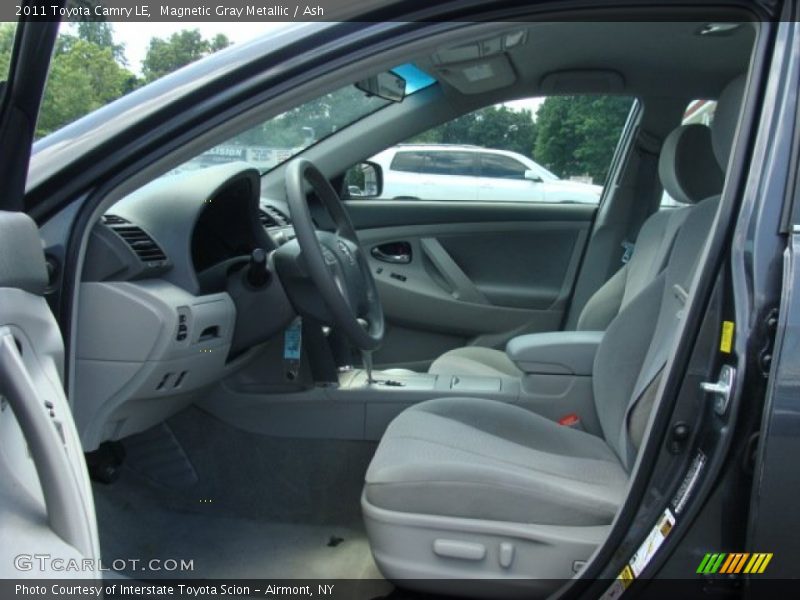 Magnetic Gray Metallic / Ash 2011 Toyota Camry LE