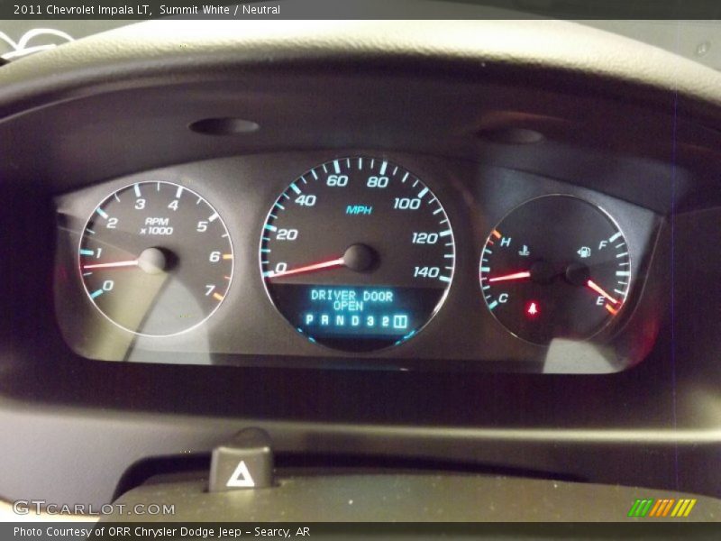 Summit White / Neutral 2011 Chevrolet Impala LT