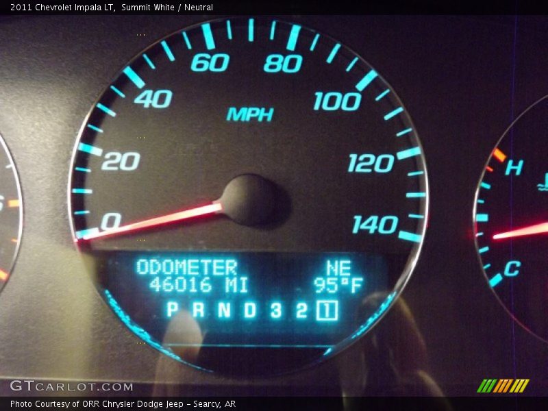 Summit White / Neutral 2011 Chevrolet Impala LT