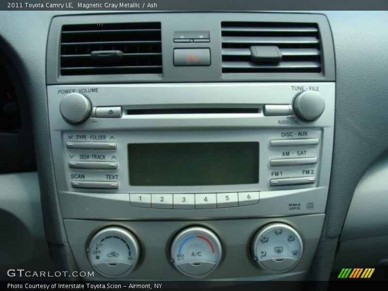 Magnetic Gray Metallic / Ash 2011 Toyota Camry LE