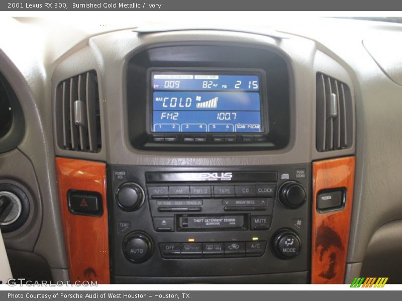 Burnished Gold Metallic / Ivory 2001 Lexus RX 300